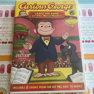 Curious George: Leads the Band and Other Musical Mayhem! (DVD) EUC